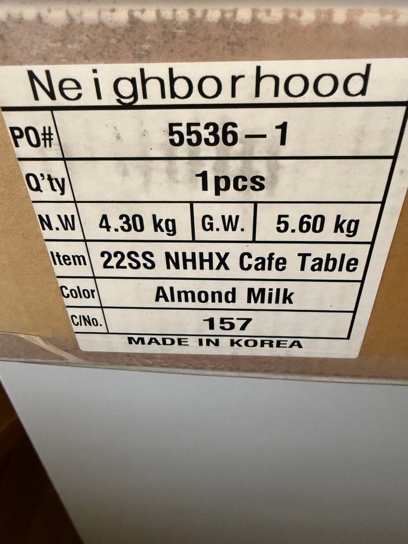 テーブル・チェア・ハンモック CAFE TABLE NEIGHBORHOOD Helinox