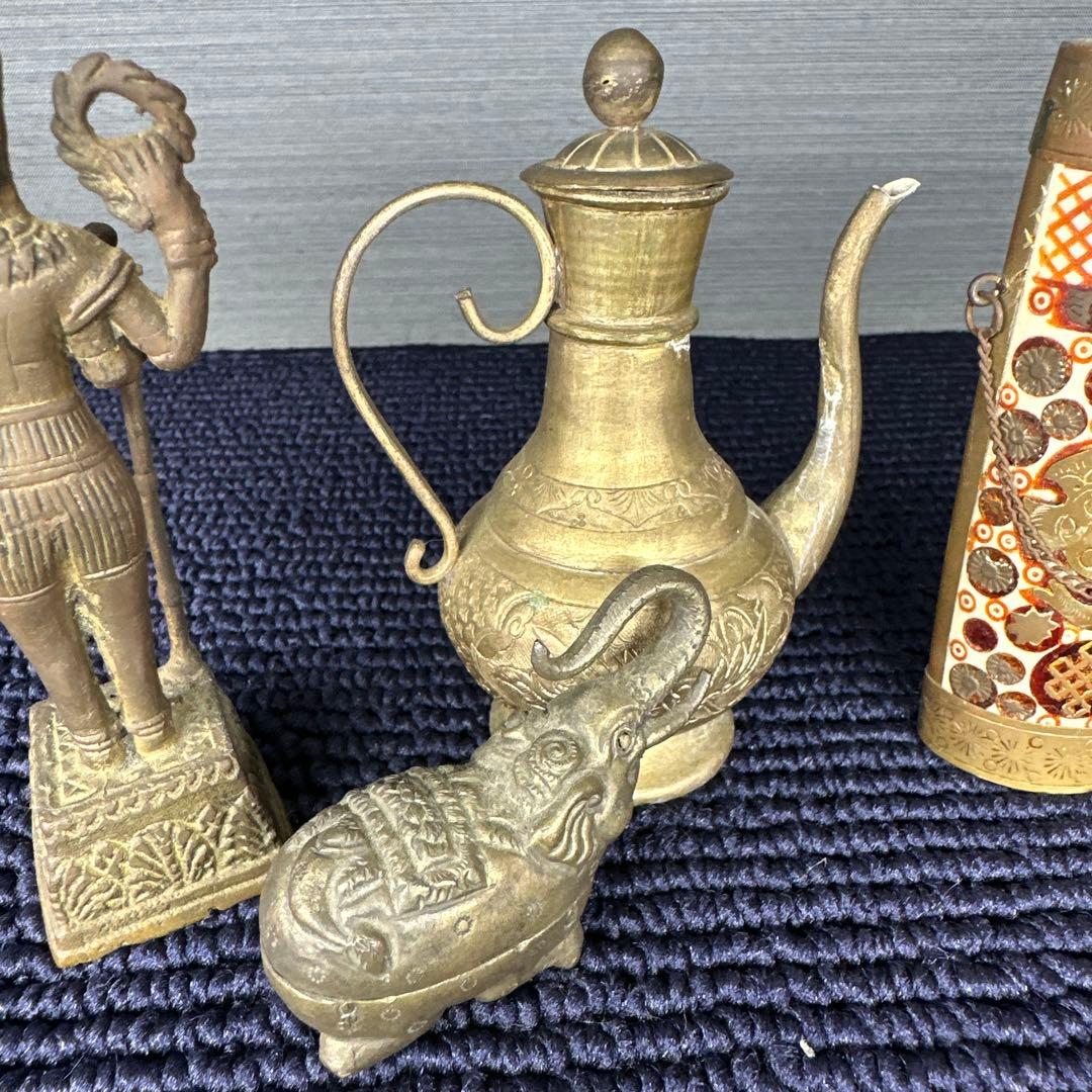 ネパール　置物　小物入れ