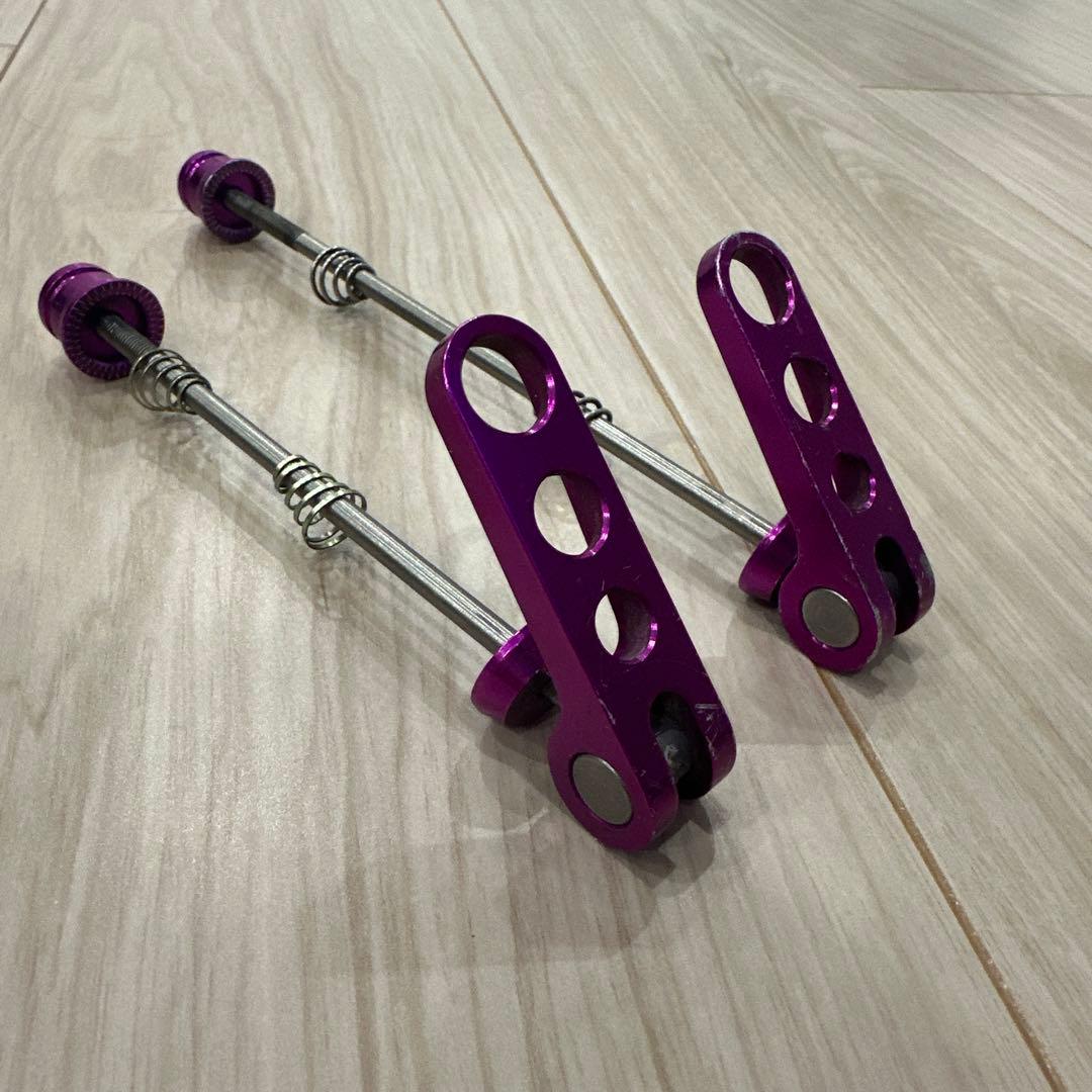 90s ringle チタンクイックリリース　パープル希少品！ 前後セット