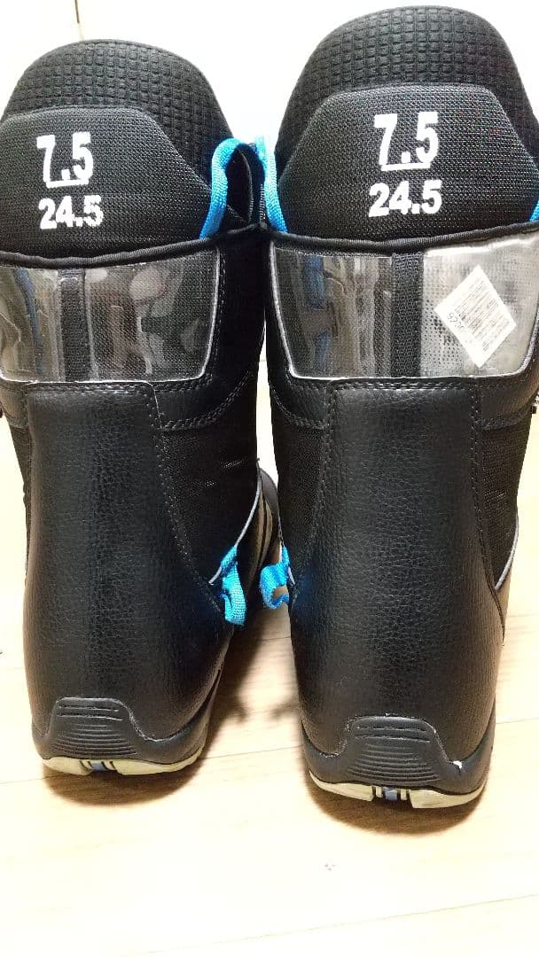 BURTON スノーボードブーツ BOAシステム ブラック　24.5センチ