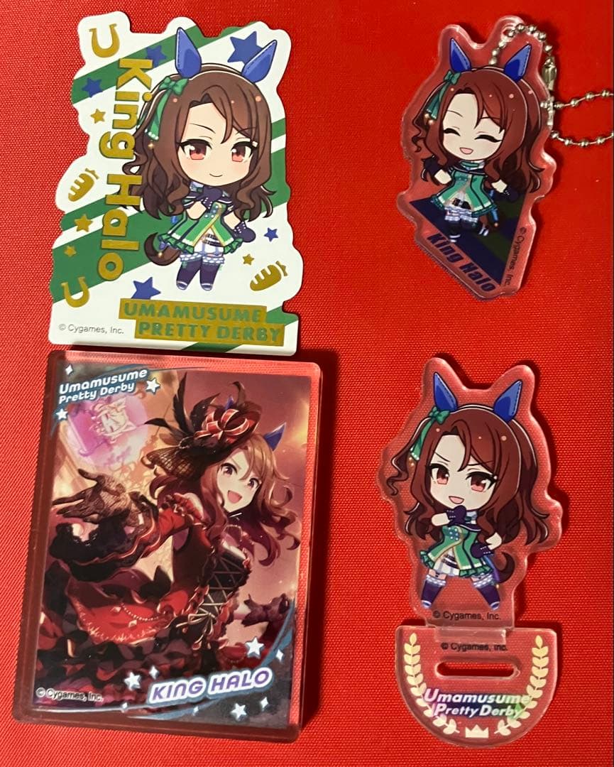 ウマ娘　48種類　ダイソー　セリア　アクリル　スタンド　キーホルダー　ステッカー