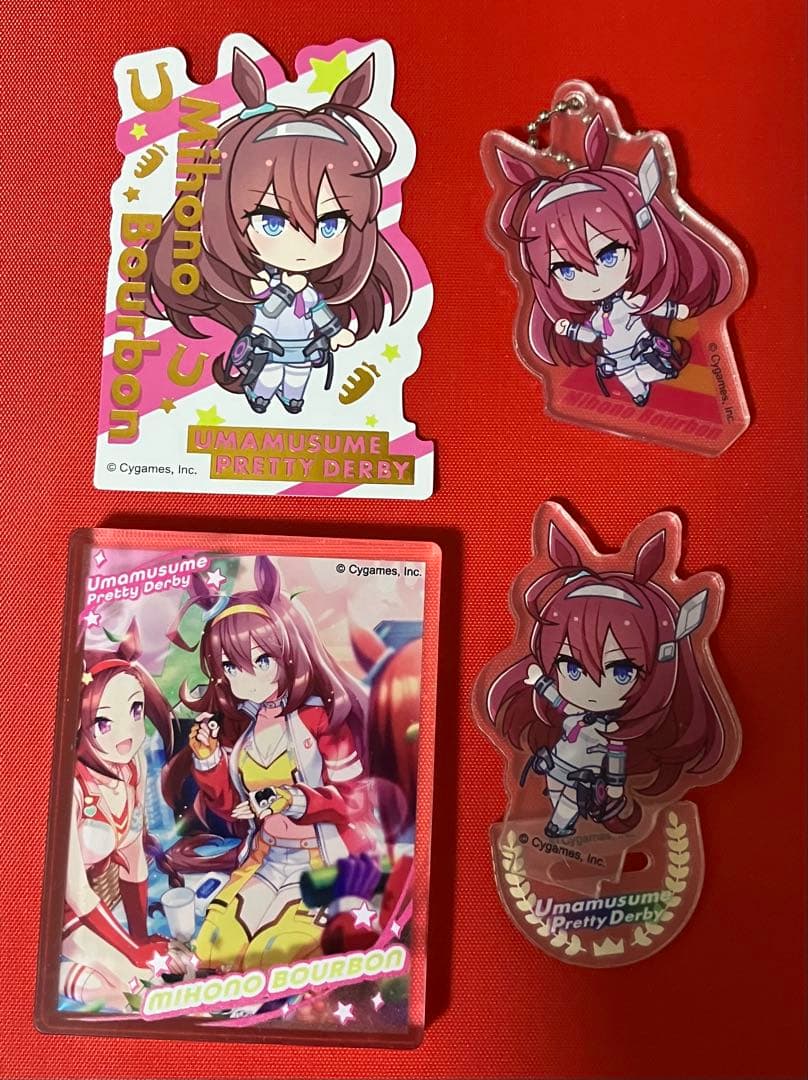 ウマ娘　48種類　ダイソー　セリア　アクリル　スタンド　キーホルダー　ステッカー