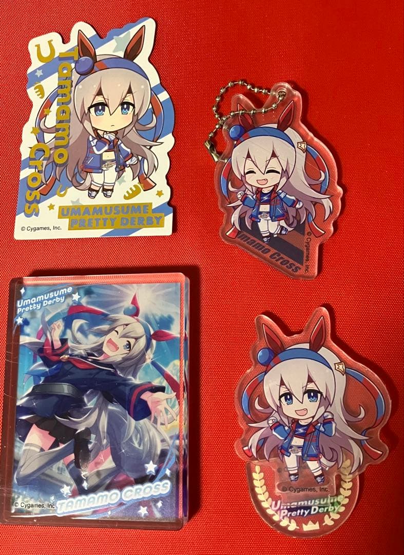 ウマ娘　48種類　ダイソー　セリア　アクリル　スタンド　キーホルダー　ステッカー