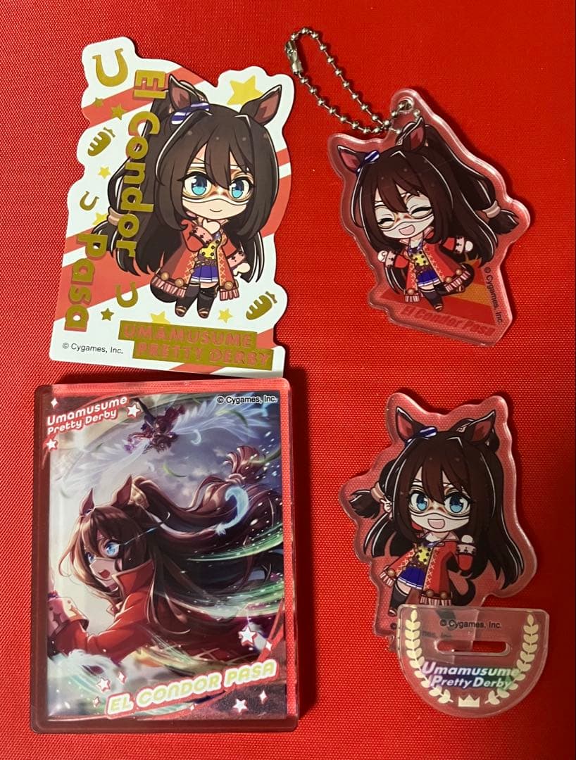 ウマ娘　48種類　ダイソー　セリア　アクリル　スタンド　キーホルダー　ステッカー
