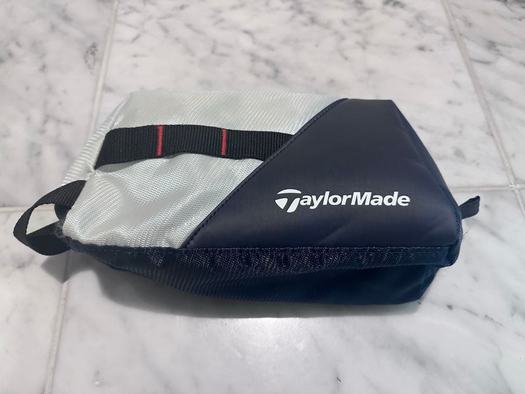 Titleist ネイビー キャディバッグ ポーチ レインウェア3点セット