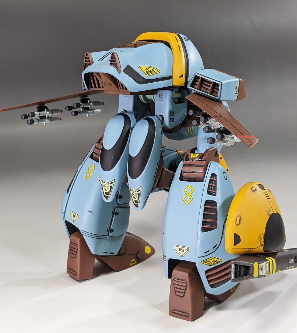 プラモデル　1/40 可変オルソン・スペシャル（超時空世紀オーガス）組立塗装済