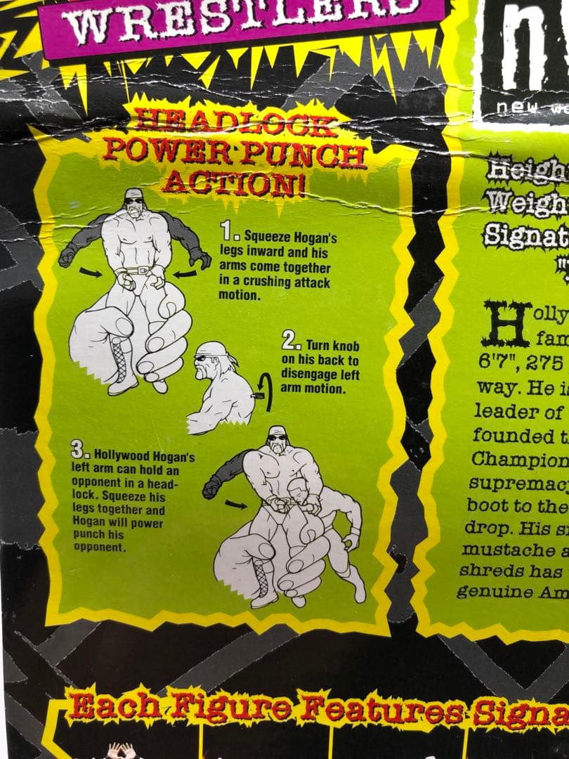 WWE NWO ハルク・ホーガン　フィギュア　プロレス