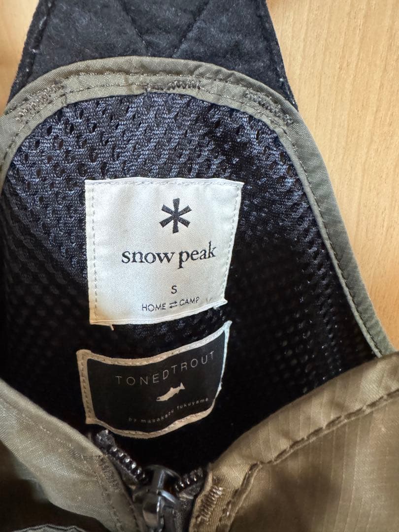  Peak Toned Trout フィッシングベスト