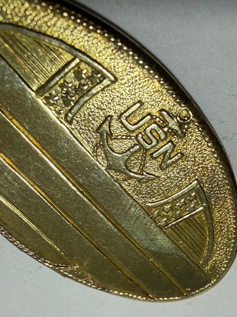 米軍 実物 IDタグ USN