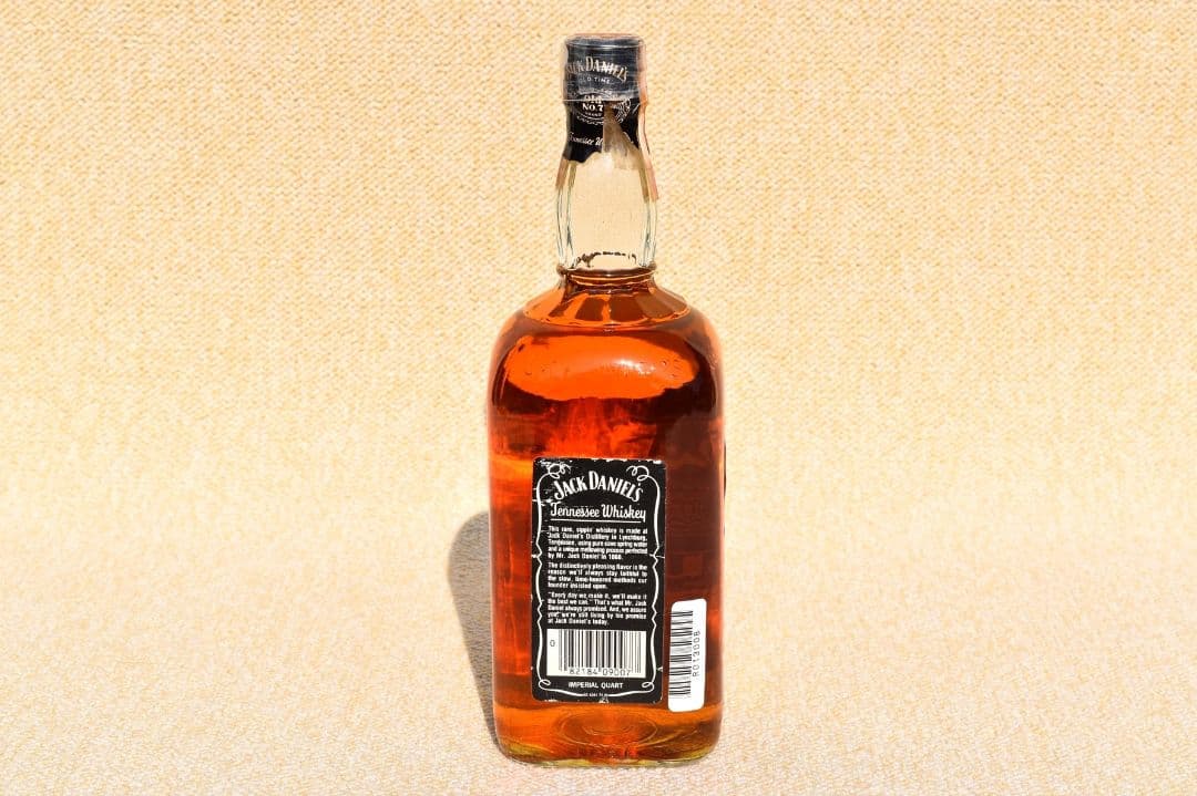 希少！■ ジャックダニエル 旧ボトル IMPERIAL QUART 赤紙封印 ■