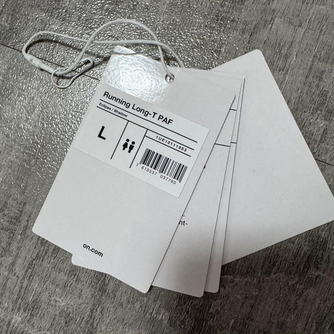 On Running Long-T PAF オン ランニング ロングT 未使用