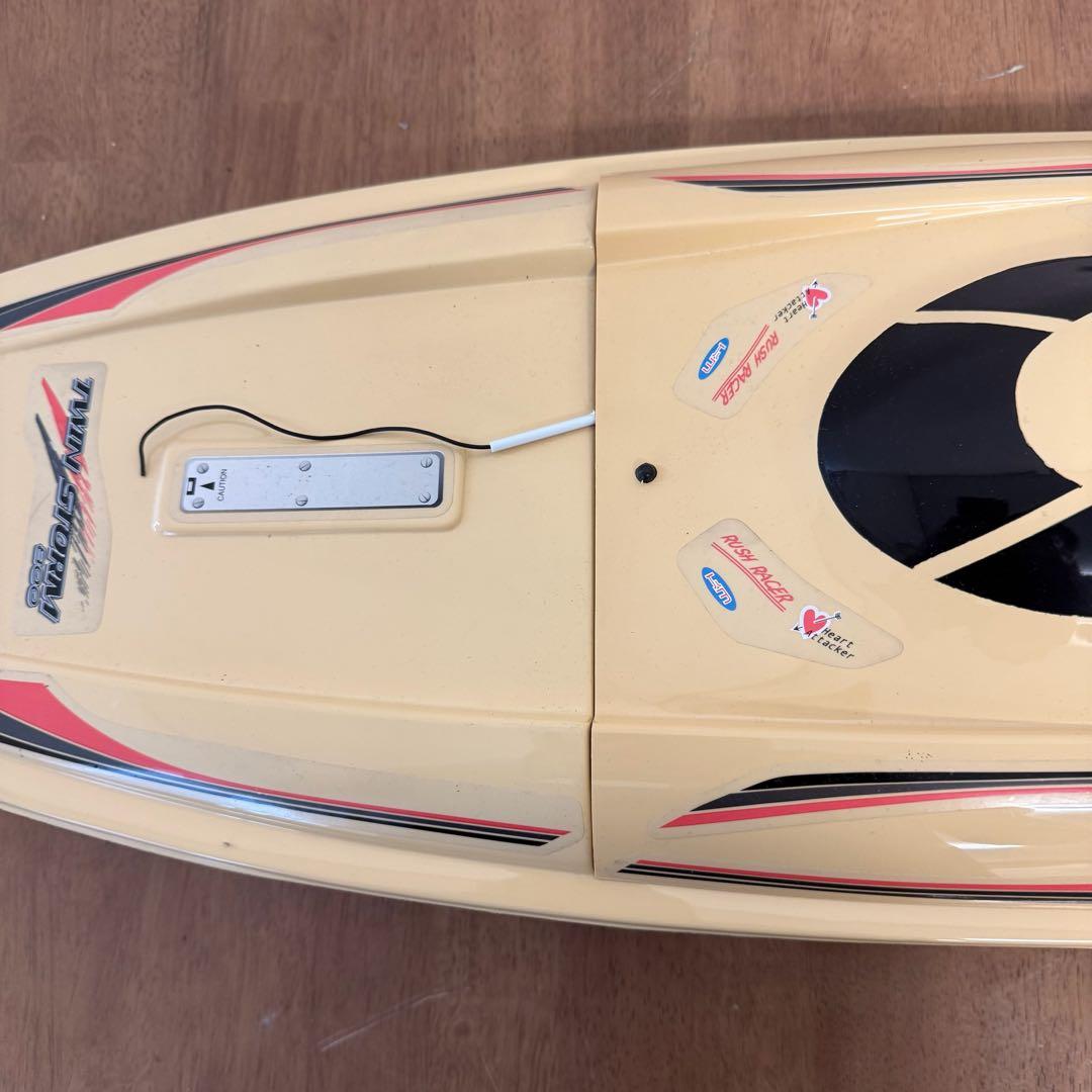 ● 美品 京商 KYOSHO TWIN STORM 800 船舶 ラジコン 廃番