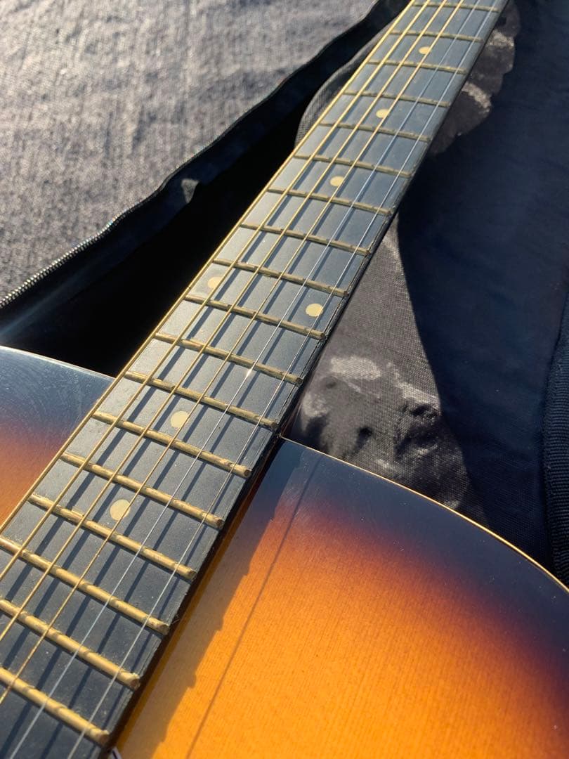 美品ハニービーHONEYBEEアコースティックギターW-15/TS