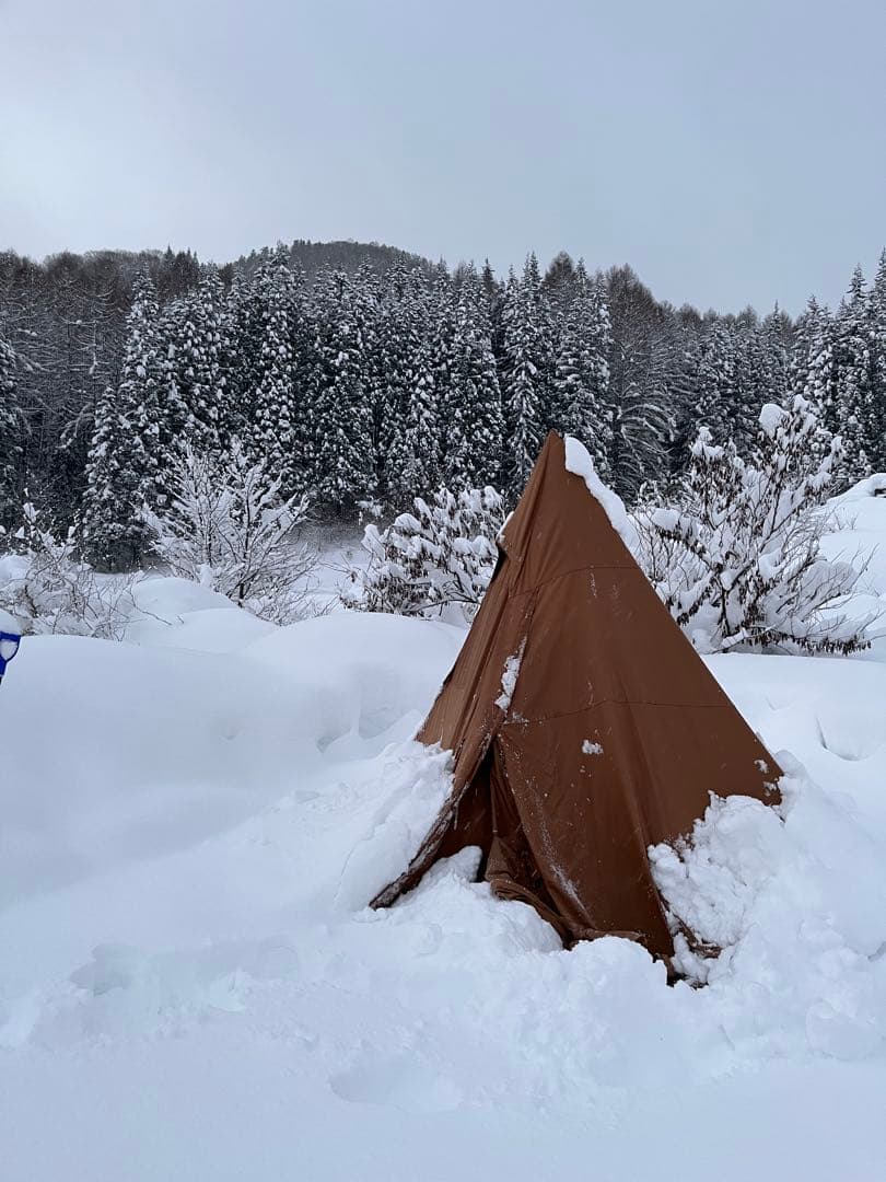 オールコットン　ワンポールテント(山善)