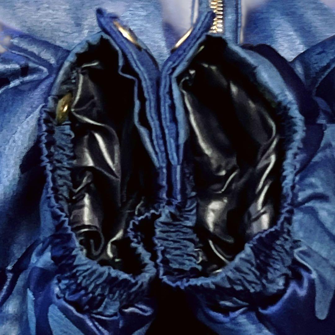 美品✨マークアンドロナ 4way ダウンジャケット ベスト レディース 紺 S