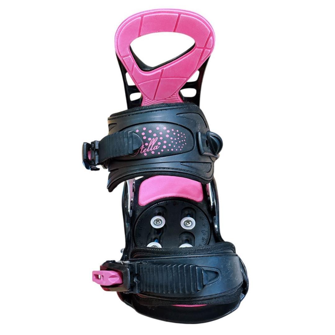 美品 STELLA  スノーボードセット 144cm レディース