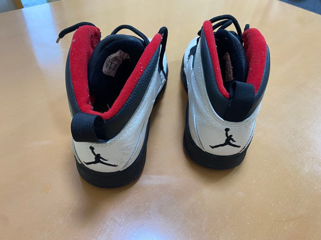 airJordan10オリジナルシカゴ限定カラー ホワイト/ブラック/レッド