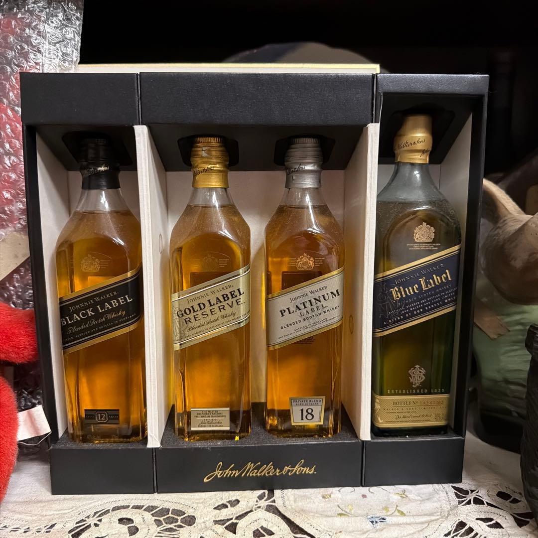 John Walker & Sons ウイスキー 4本セット