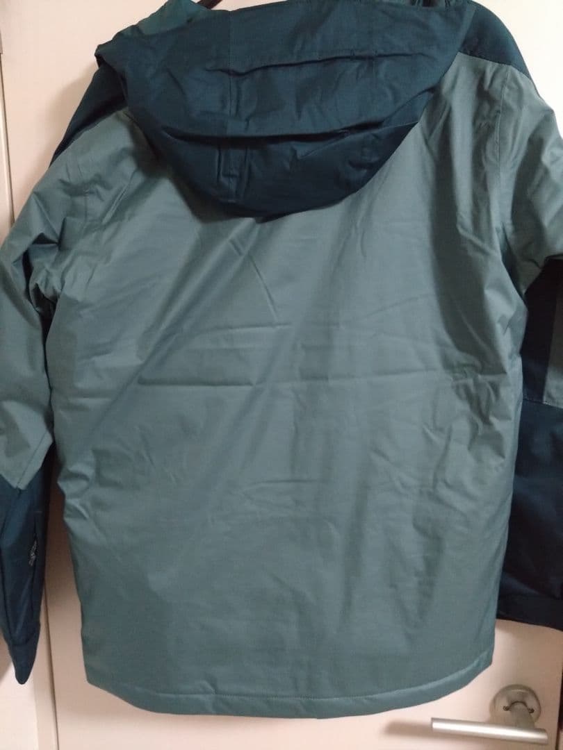 Columbia フード付きアウターウェア 青緑