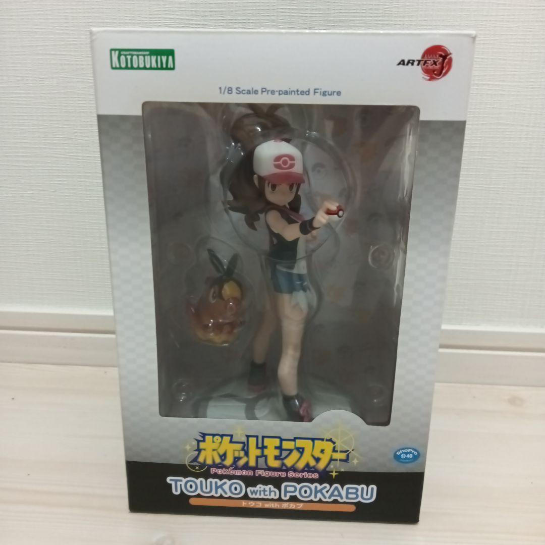 【コトブキヤ】ポケモン　トウコ＆ポカブフィギュア