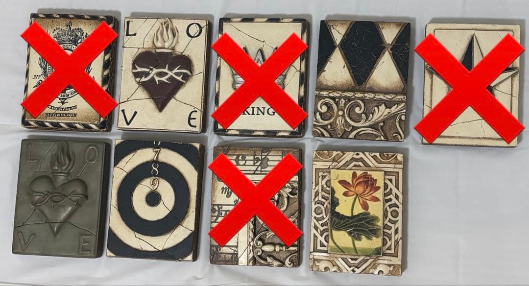 Sid Dickens メモリーブロック　4個セット　シド ディケンズ