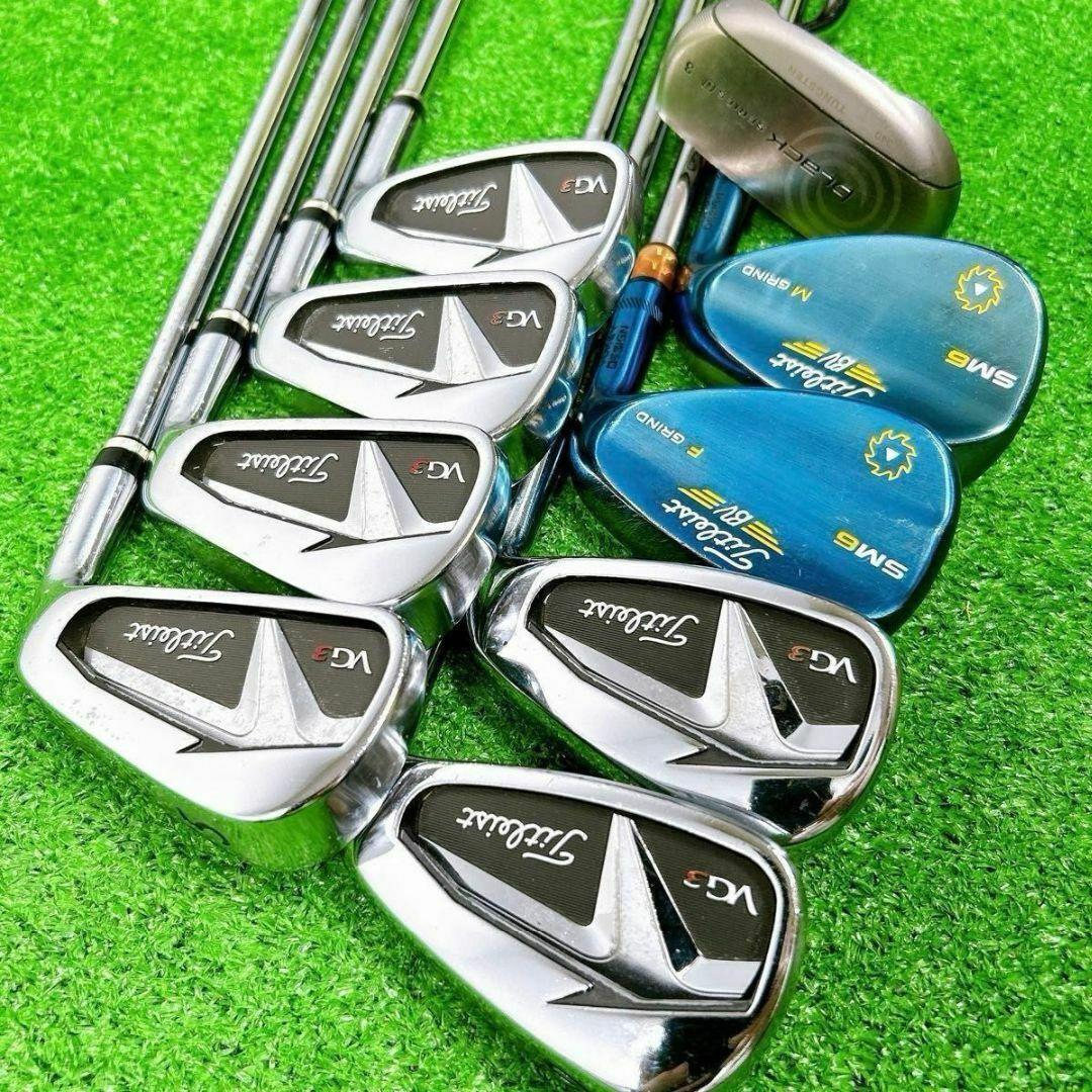 【一流ブランド】タイトリスト VG3 メンズクラブセット 12本 初心者 男性