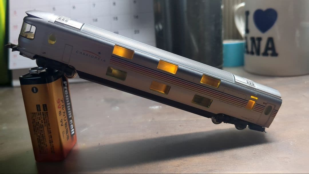 KATO E26系 カシオペア　6両基本セット　室内灯導入済み