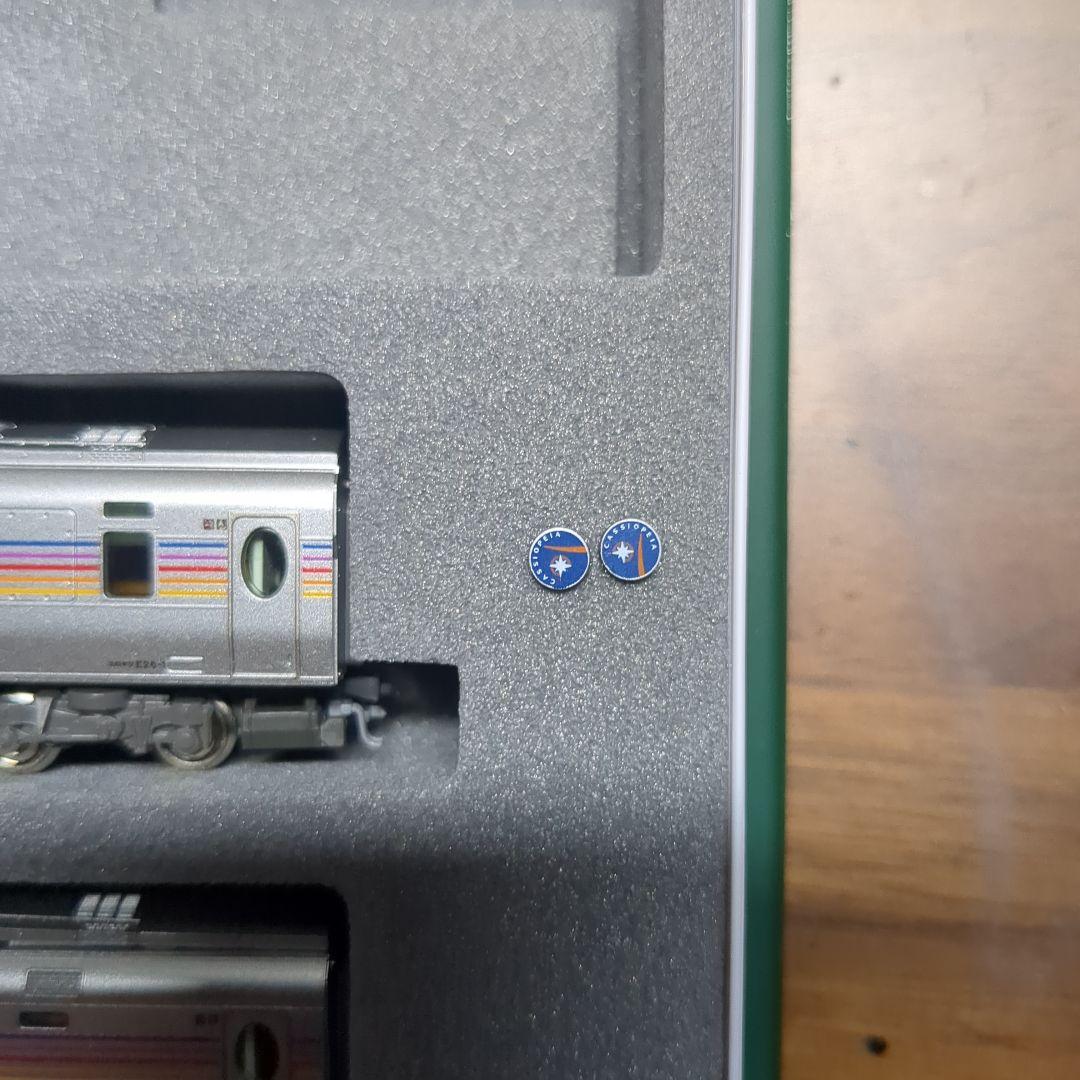 KATO E26系 カシオペア　6両基本セット　室内灯導入済み