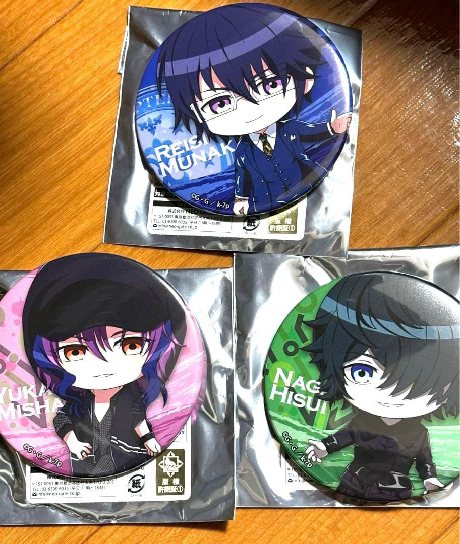 K RETURN OF KINGS 缶バッジ