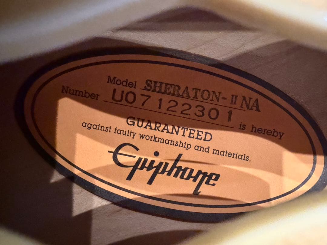 ⭐️ 本日中即決で5,000円値引き⭐️Epiphone シェラトン