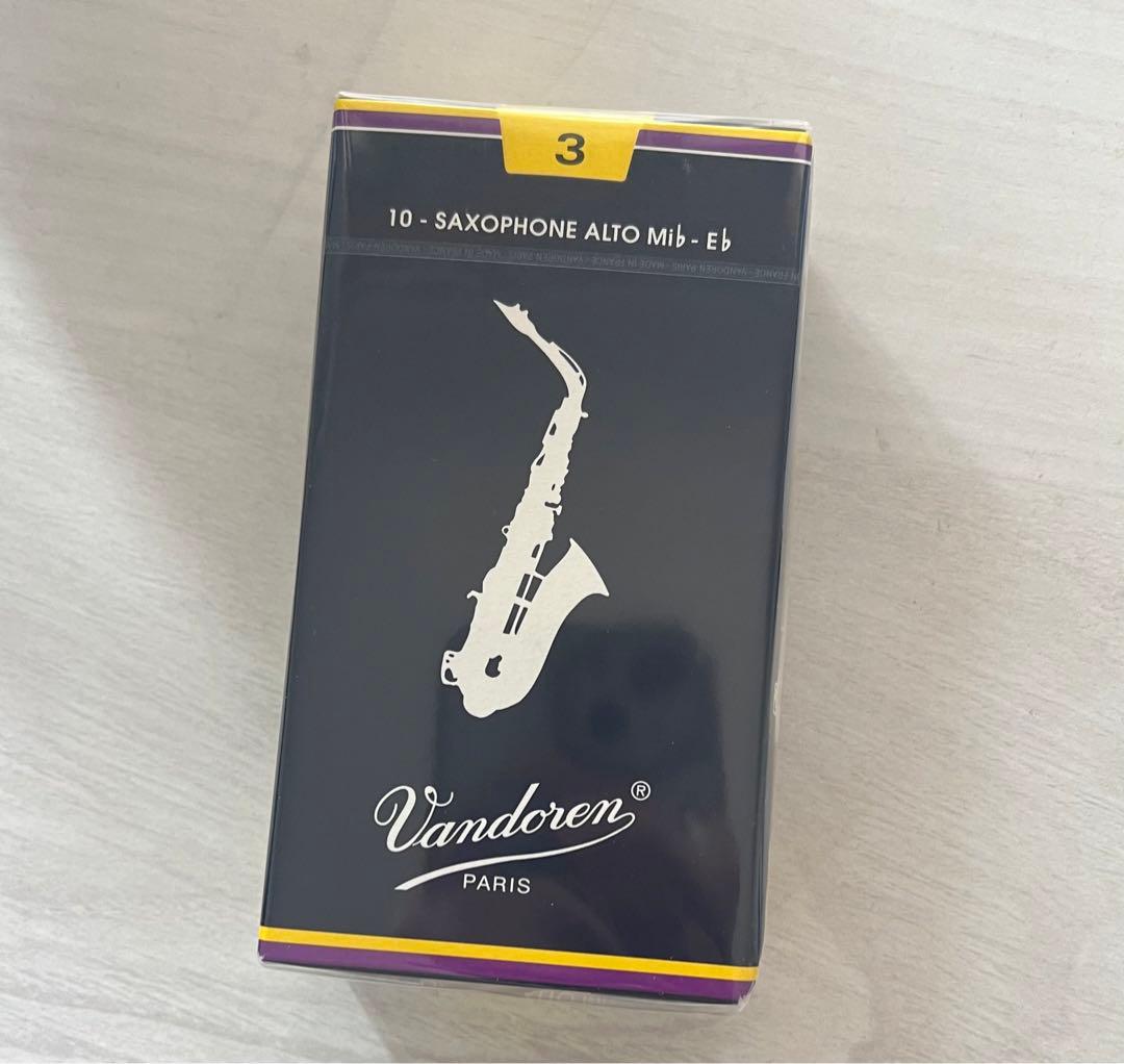 Vandoren サックスリード アルト用 3 ２箱
