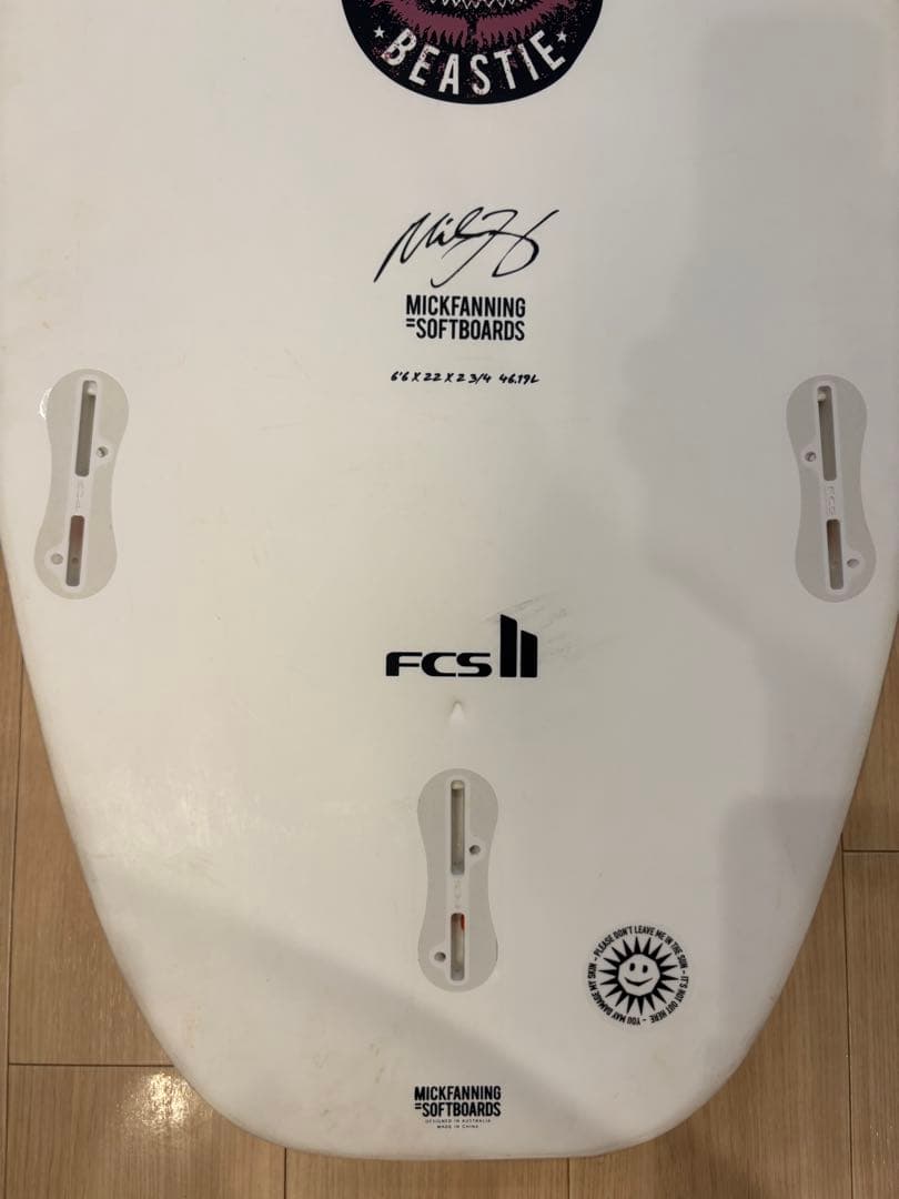 ミックファニング　beastie 6’6