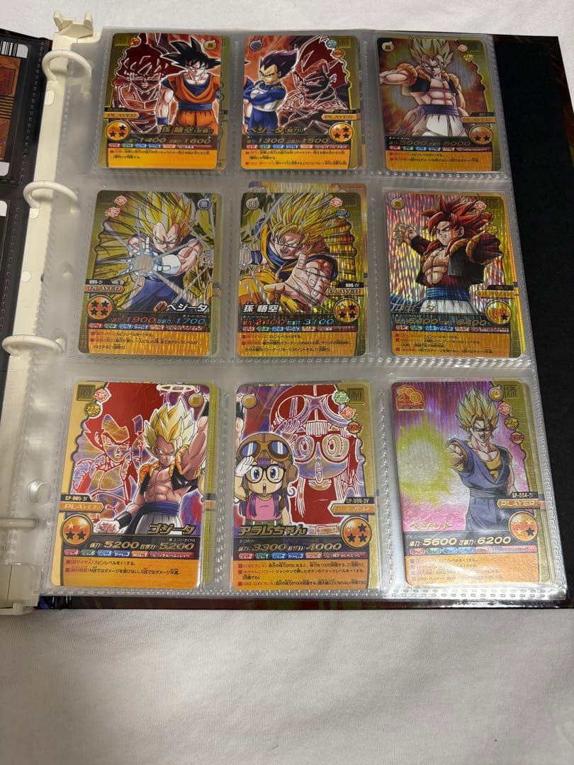 ドラゴンボール　W爆裂インパクト　爆レア禁レア（バインダー付き）