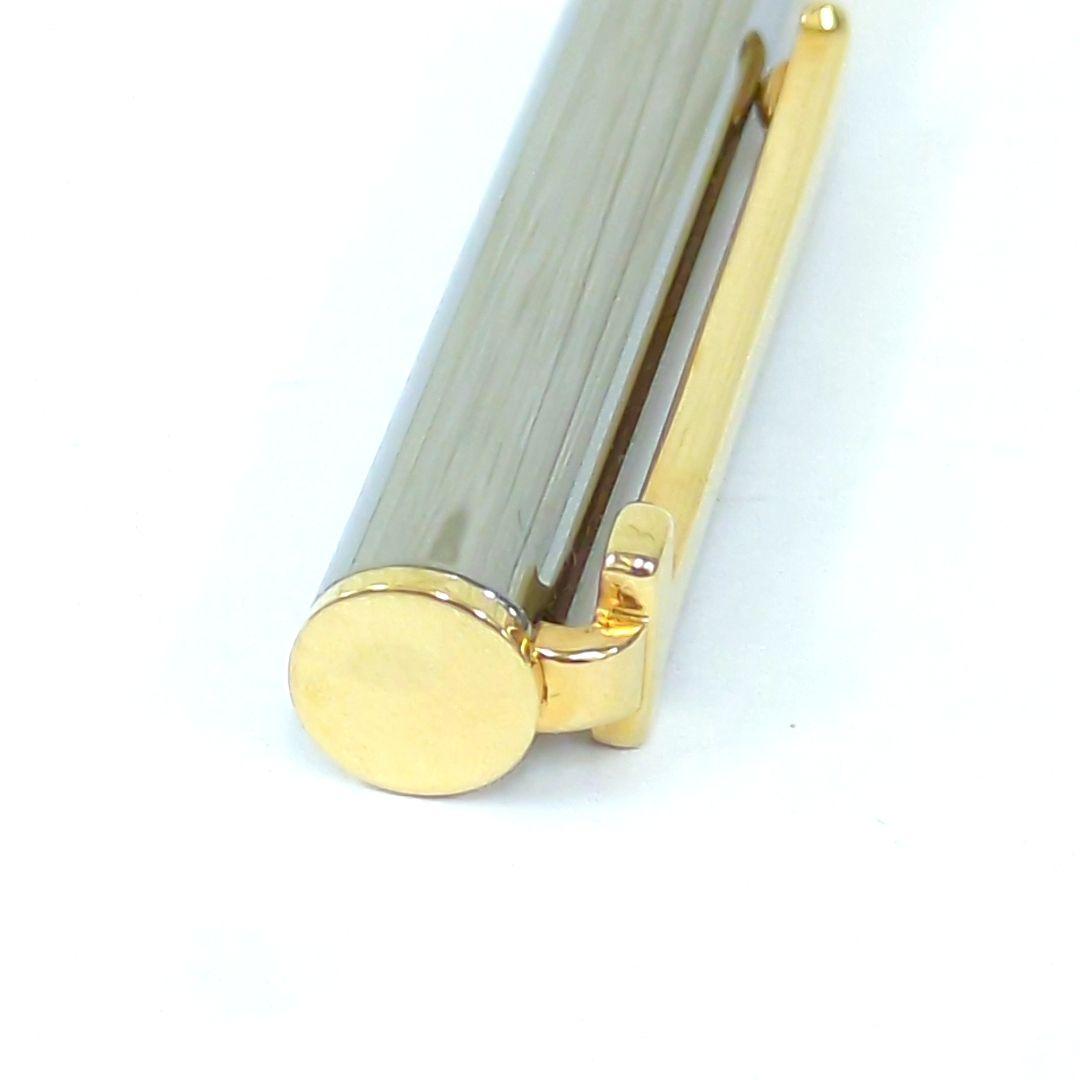 ティファニー Tクリップ ボールペン グレー ゴールドカラーアメリカ製