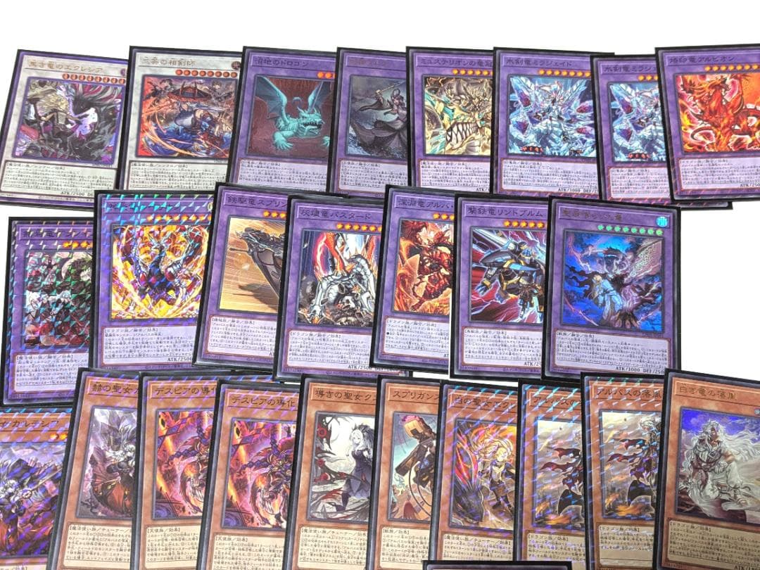 遊戯王OCG構築済みデッキ 烙印デッキ 白の物語スリーブ付き サイドデッキあり