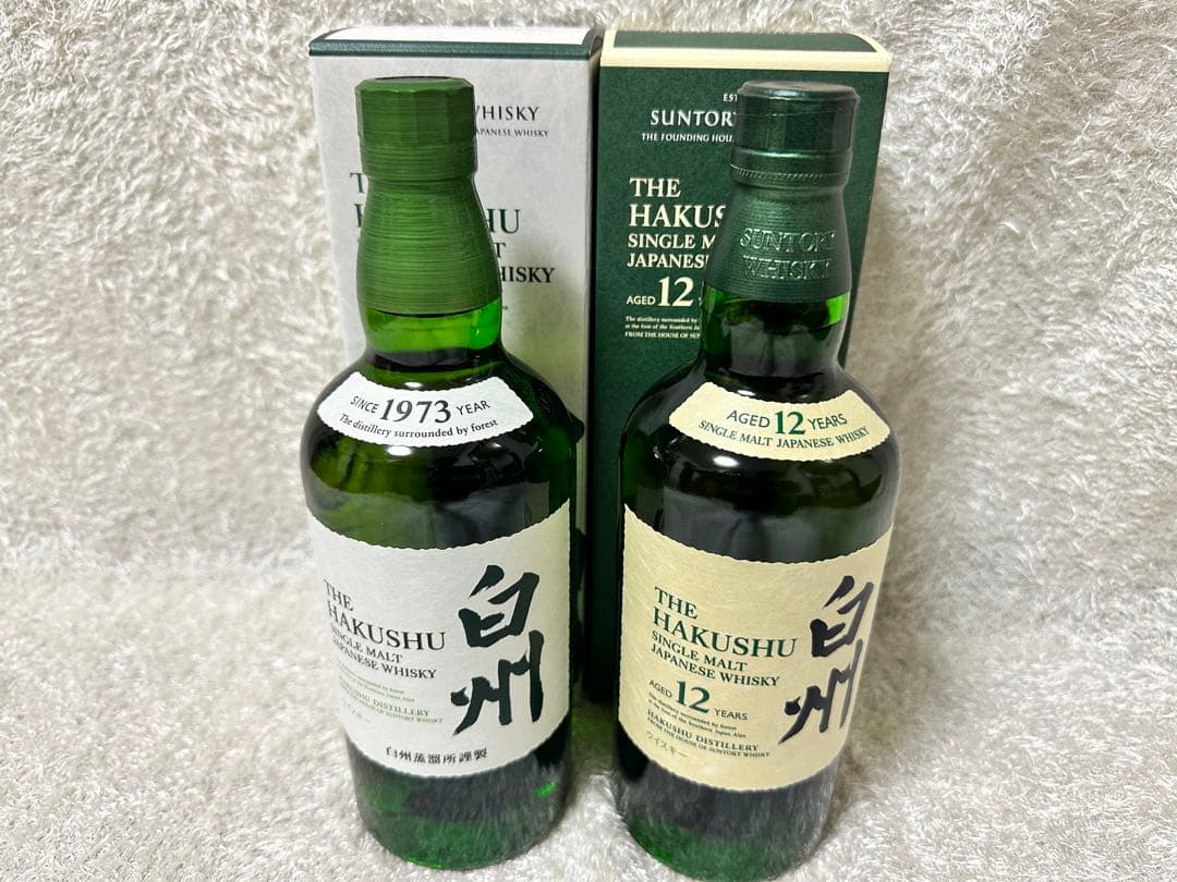 【新品未開封】 白州 12年 700ml 、白州 NV 700ml 各1本