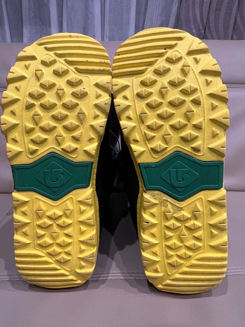 バートン　スノーボードブーツ 黒/緑/黄