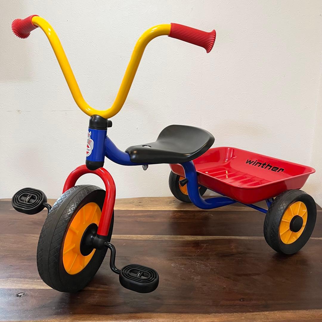 ボーネルンド ウィンザー ペリカンデザイン 三輪車 Vハンドル カラー