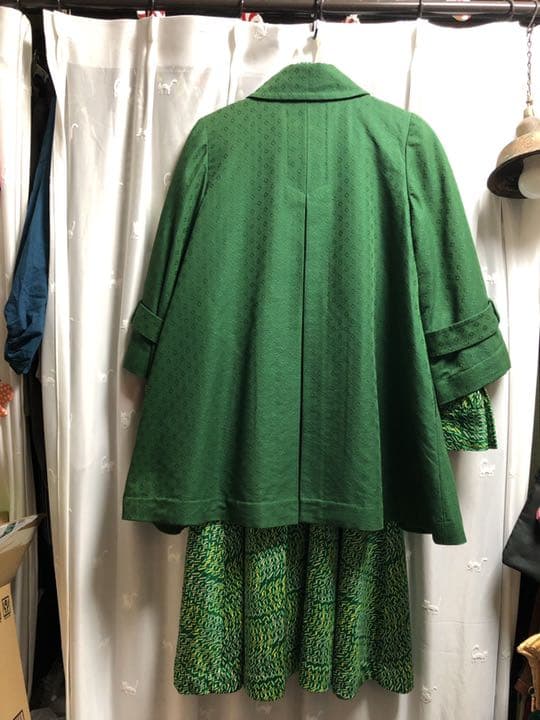 めちゃ可愛昭和レトロワンピ&ジャケットM