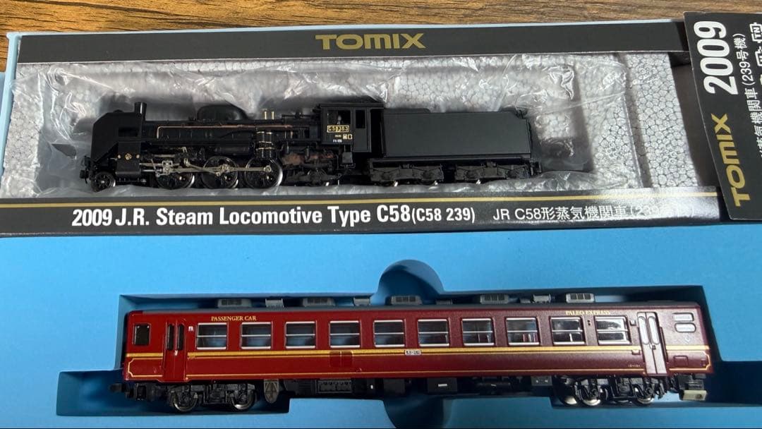 Nゲージ　秩父鉄道　パレオエクスプレスC58 363＋12系客車＋デキ501青