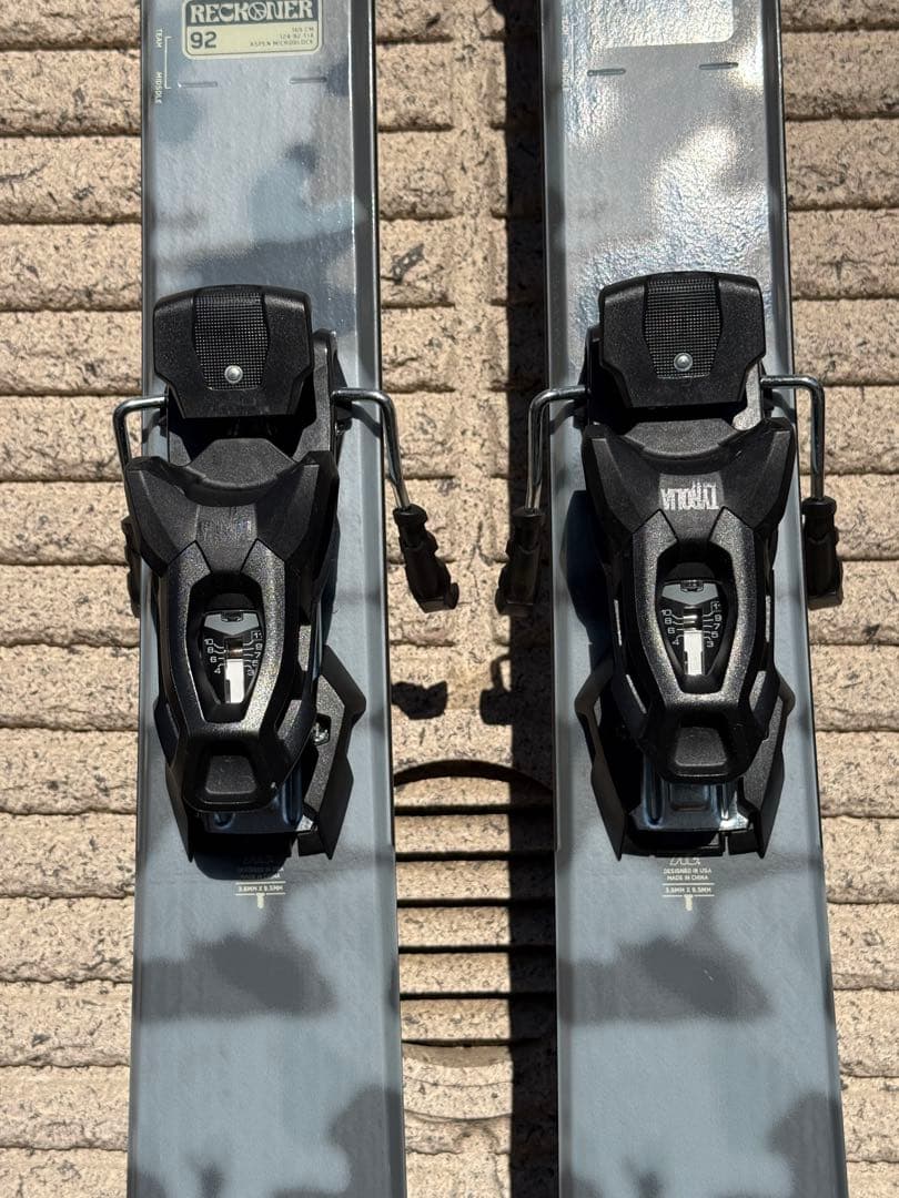K2 RECKONER 92 スキー 169cm ビンディング付属　使用5回