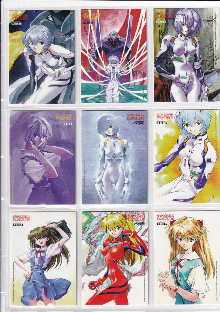 エヴァンゲリオン 　トレーディングカード　アートトレカブック　全６５種コンプ