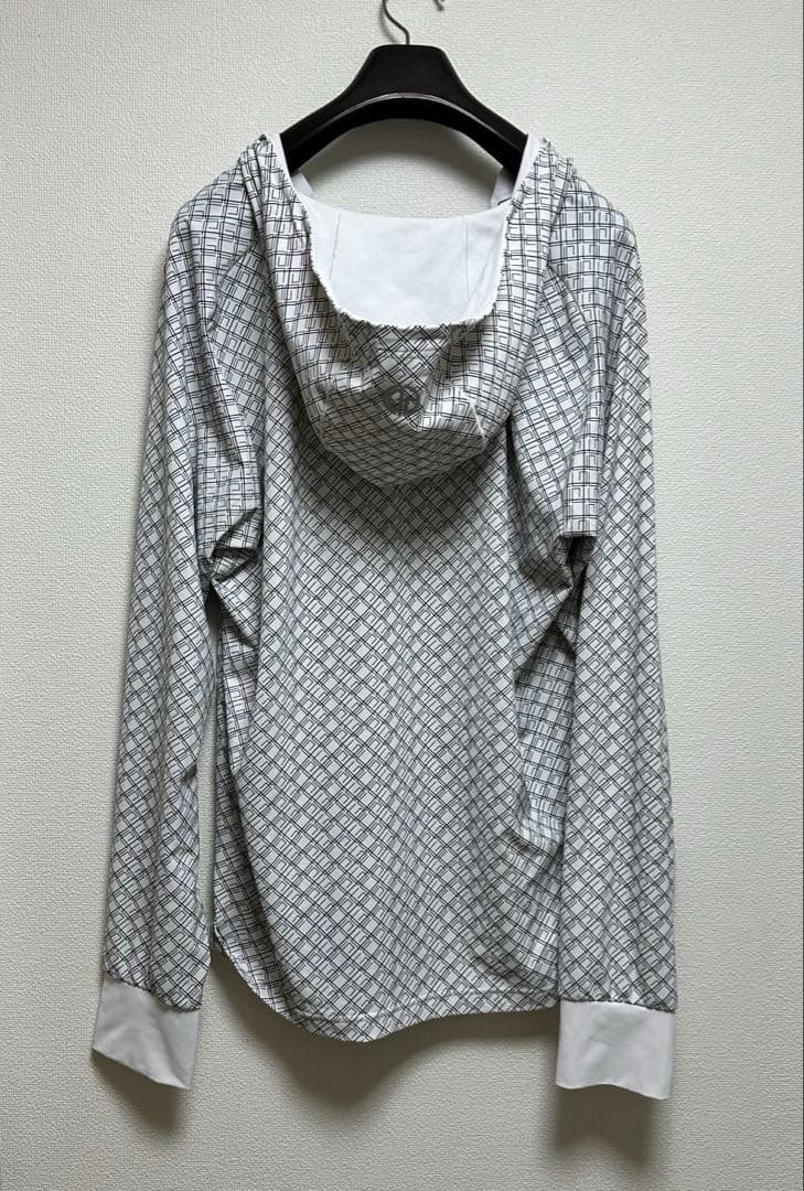 美品　CPG GOLF シーピージーゴルフ フード付きハーフジップ長袖　 XL