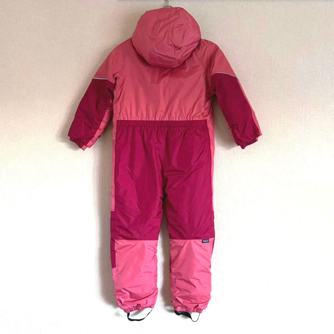 【美品】patagonia　子ども用スキーウェア　ピンク　5Tサイズ