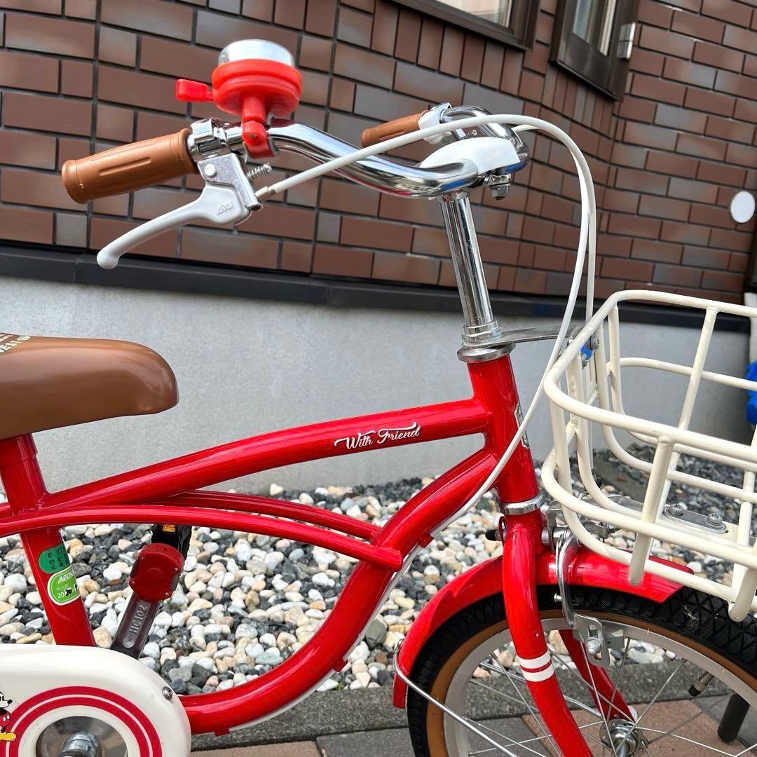 幼児用自転車 Disney ミッキーマウス　子供用自転車 16インチ アイデス