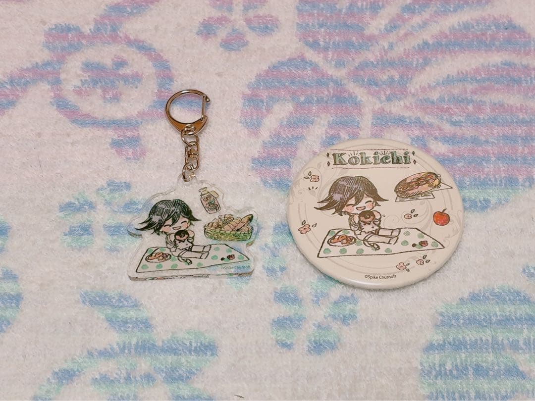 ダンガンロンパ グラフアート grafart 缶バッジ アクキー 王馬小吉