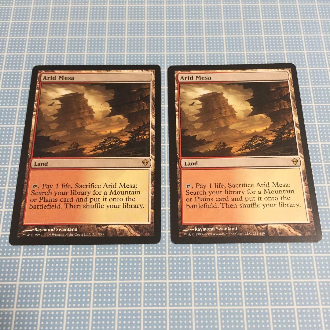 乾燥台地/Arid Mesa 2枚セット 英語