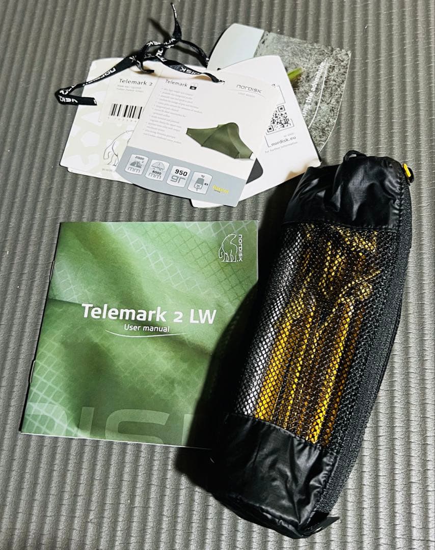 nordisk Telemark 2 LW 950g ノルディスク テレマーク2