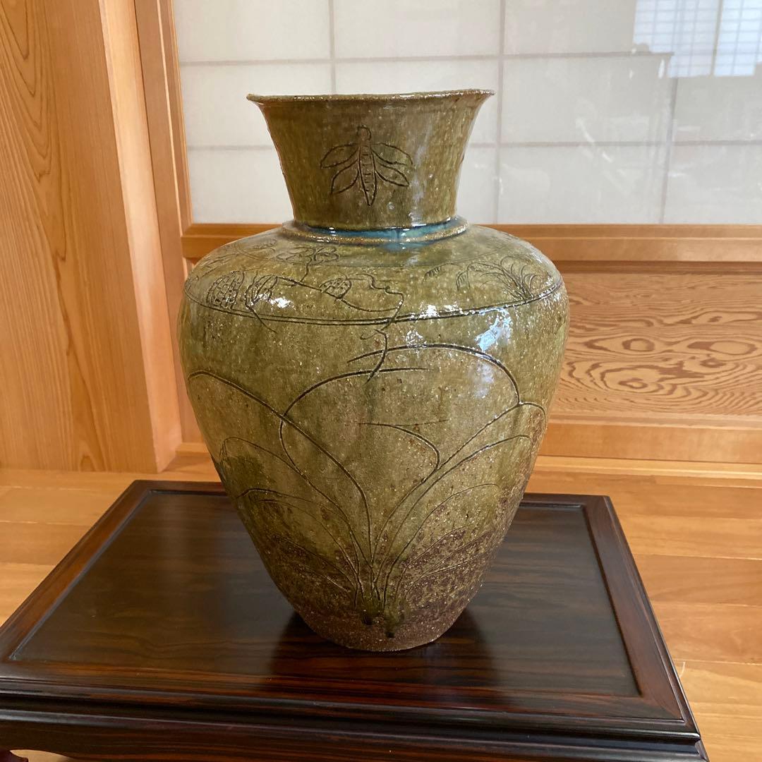 備前 壺 花器 花入 アンティーク 骨董品