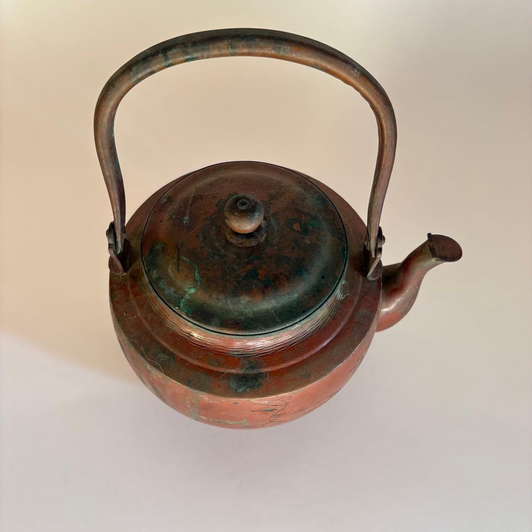 銅製 やかん　水差し　昭和レトロ